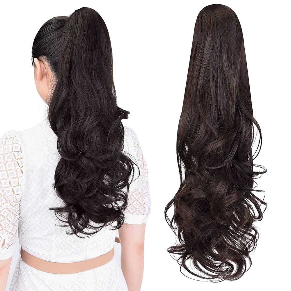 ন্যাচারাল ব্ল্যাক কাঁকড়া Hair Extension